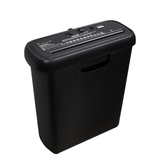 Bonsaii 6-Sheet Strip-Cut Paper Shredder with Basket, Portable Home Office Shredder with Overheat Protection, Compact Design for Easy Use